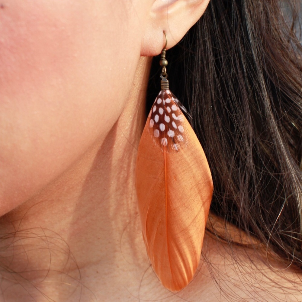 3 for $15 Feather earrings